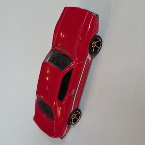 Hot Wheels '71 AMC Javelin AMX die-cast Red Car with Gold Accents